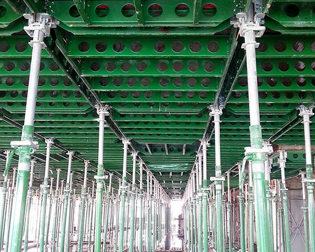 Système de coffrage vert